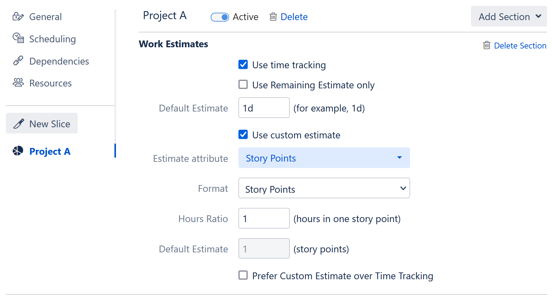 Adding a Custom Work Estimate