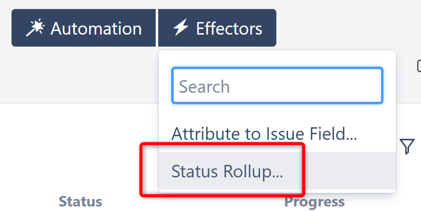 Status Rollup Effector